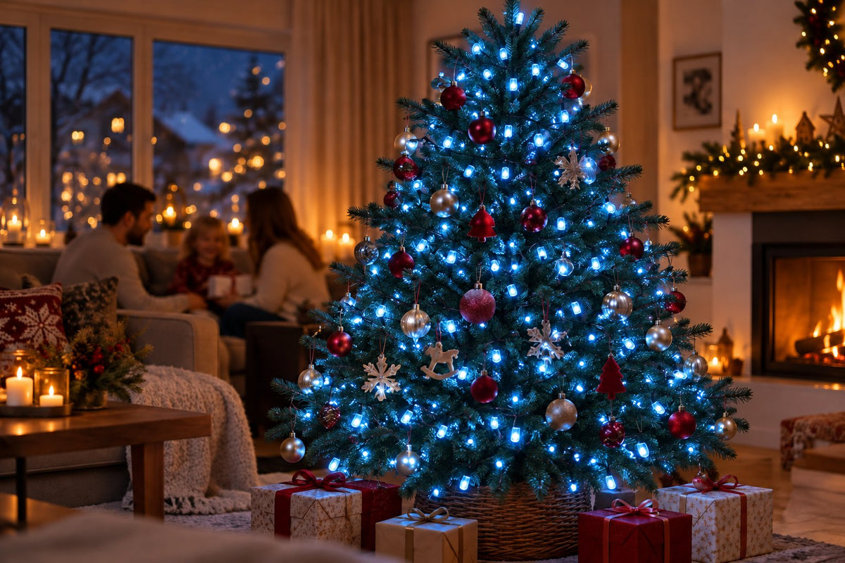Choinka, przy której cała rodzina chce stać