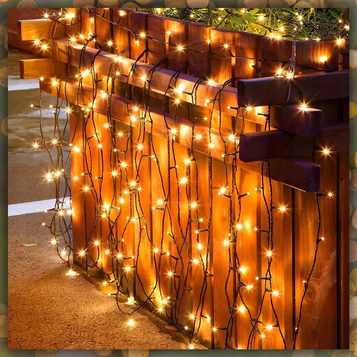 Lampki choinkowe 100 LED, 7 m, ciepła biel, zdjęcie 9