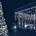 Sople LED 300 lampek, 18 m, zimna biel z efektem flash, zdjęcie 2
