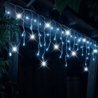 Sople LED 300 lampek, 18 m, zimna biel z efektem flash, zdjęcie 10