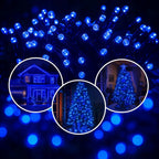 Lampki choinkowe 200 LED, 16 m, niebieskie, zdjęcie 4