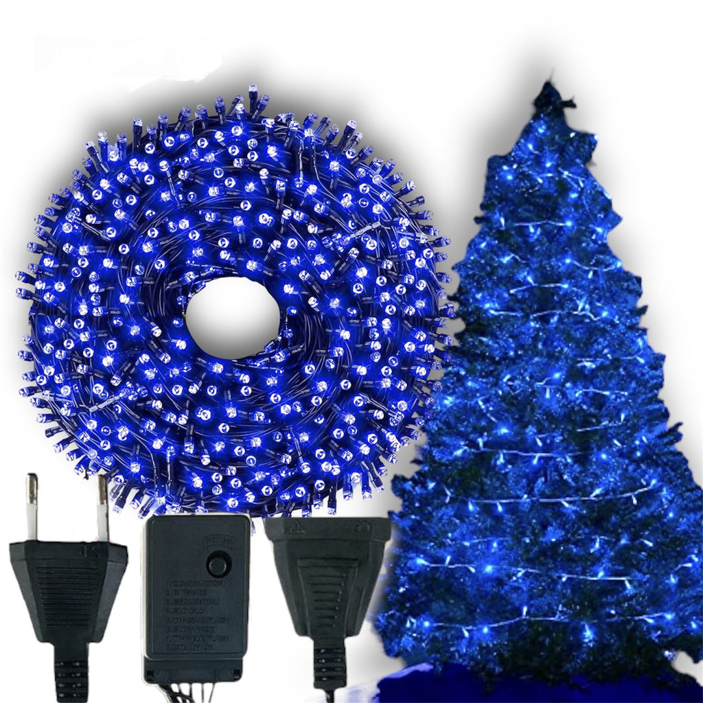 Lampki choinkowe 200 LED, 16 m, niebieskie, zdjęcie 10