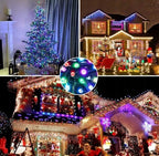 Lampki choinkowe 200 LED, 16 m, multikolor z łącznikiem, zdjęcie 2