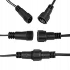Lampki zewnętrzne 300 LED z efektem flash, 21 m, ciepła biel, zdjęcie 3