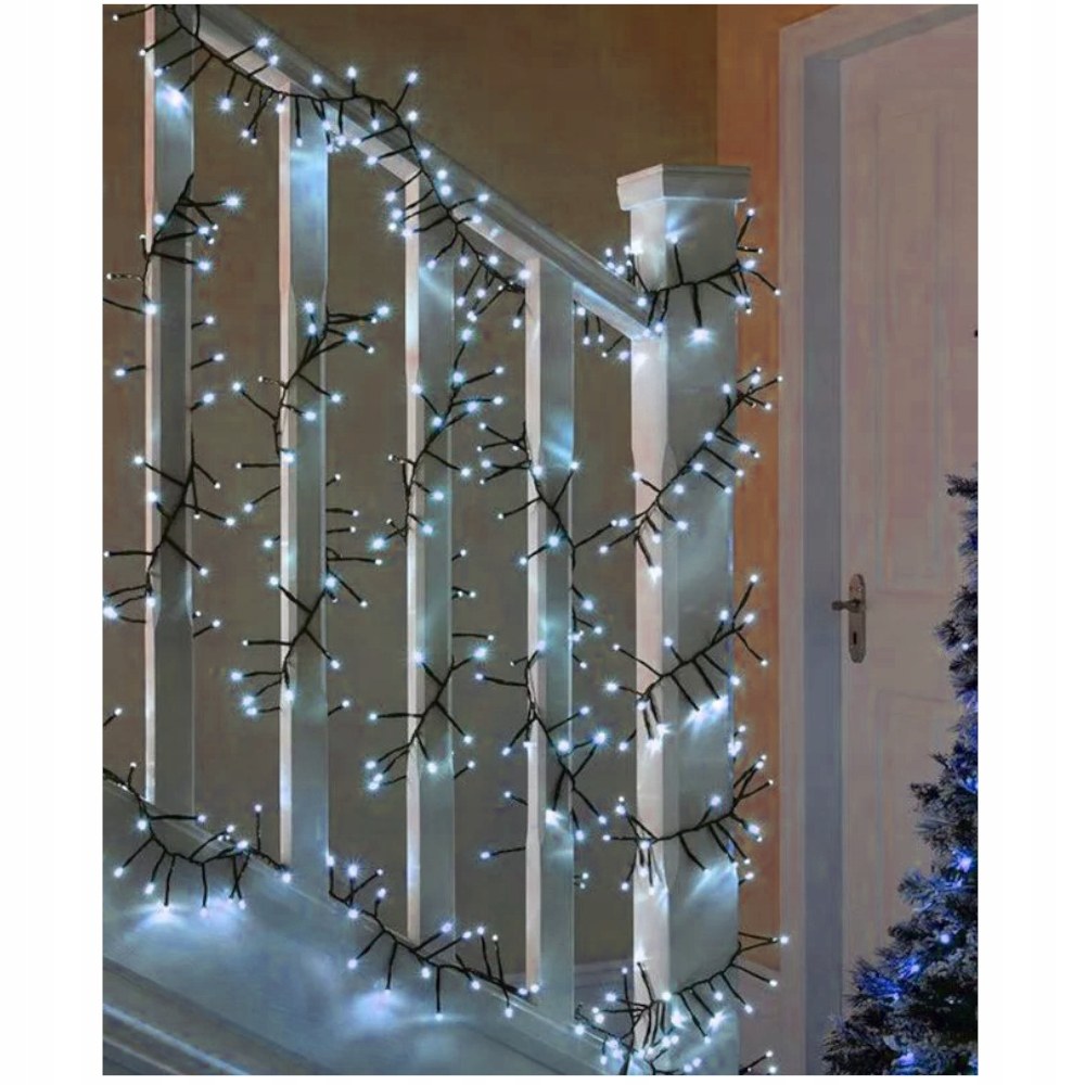 Lampki choinkowe 100 LED, 7 m, zimna biel, zdjęcie 3