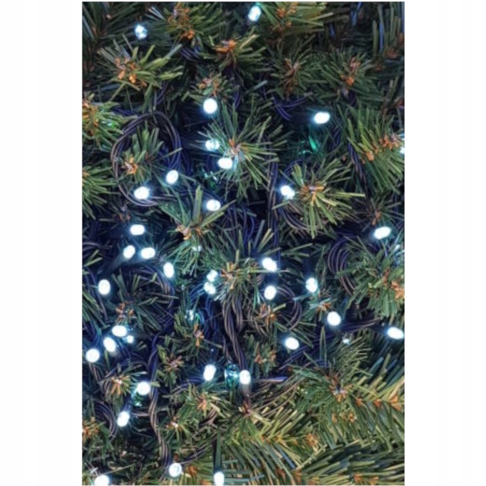 Lampki choinkowe 100 LED, 7 m, zimna biel, zdjęcie 4