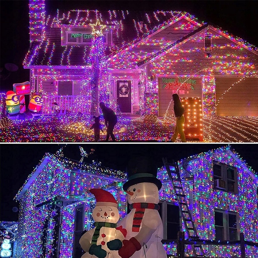 Lampki choinkowe 100 LED, 7 m, multikolor, zdjęcie 7