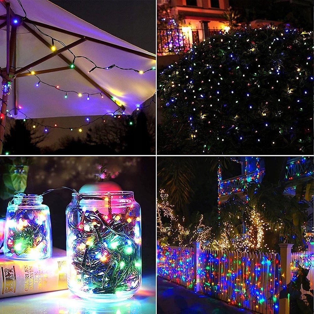 Lampki choinkowe 100 LED, 7 m, multikolor, zdjęcie 8
