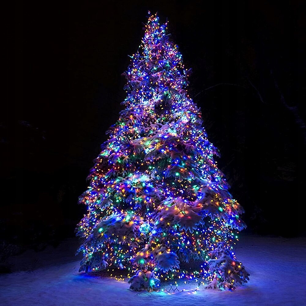 Lampki choinkowe 100 LED, 7 m, multikolor, zdjęcie 9