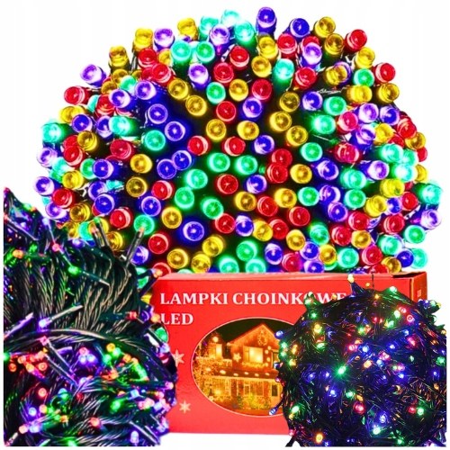 Lampki choinkowe 100 LED, 7 m, multikolor, zdjęcie 10
