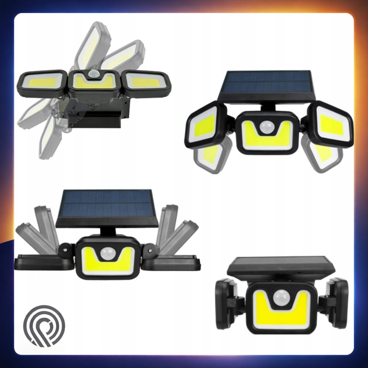 Lampa solarna 3w1 z czujnikiem ruchu i zmierzchu