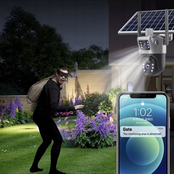 Kamera solarna 4G LTE na kartę SIM