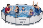 Basen stelażowy Bestway Steel Pro Max 366 × 76 cm, zestaw 7w1 z pompą, zdjęcie 2