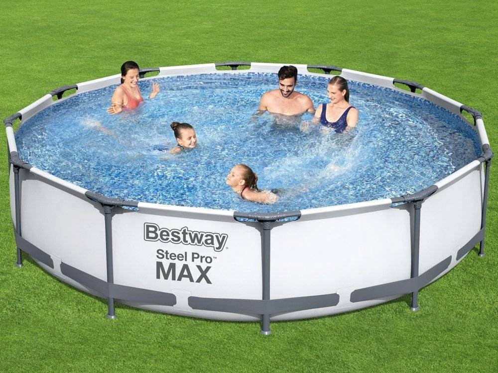 Basen stelażowy Bestway Steel Pro Max 366 × 76 cm, zestaw 7w1 z pompą, zdjęcie 10