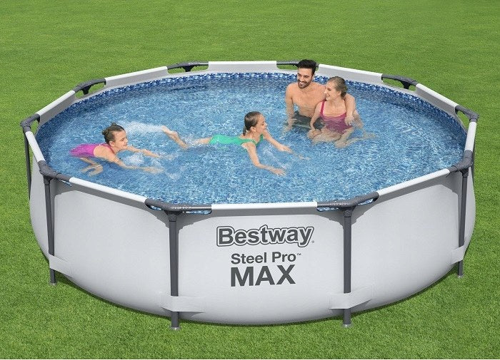 Basen stelażowy Bestway Steel Pro Max z pompą i akcesoriami, zdjęcie 10