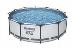 Basen stelażowy Bestway Steel Pro Max 366 × 100 cm, zestaw 16w1 z drabinką, pompą i pokrywą, zdjęcie 8
