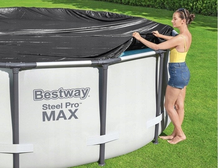 Basen stelażowy Bestway Steel Pro Max 366 × 76 cm, zestaw 12w1 z pokrywą i dozownikiem, zdjęcie 4