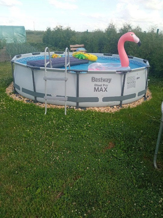 Basen stelażowy Bestway Steel Pro Max 305 × 76 cm, zestaw 12w1 z pokrywą i dozownikiem, zdjęcie 2