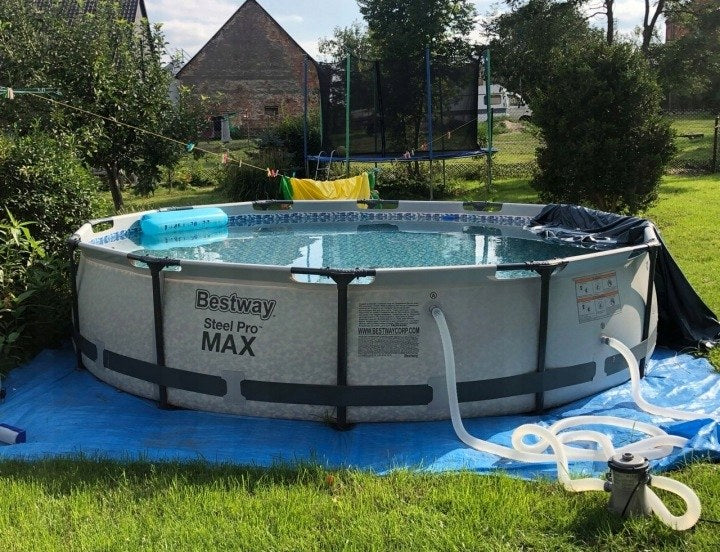 Basen stelażowy Bestway Steel Pro Max 305 × 76 cm, zestaw 12w1 z pokrywą i dozownikiem, zdjęcie 10