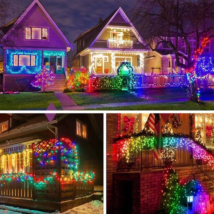 Lampki choinkowe 300 LED, 21 m, multikolor, zdjęcie 6