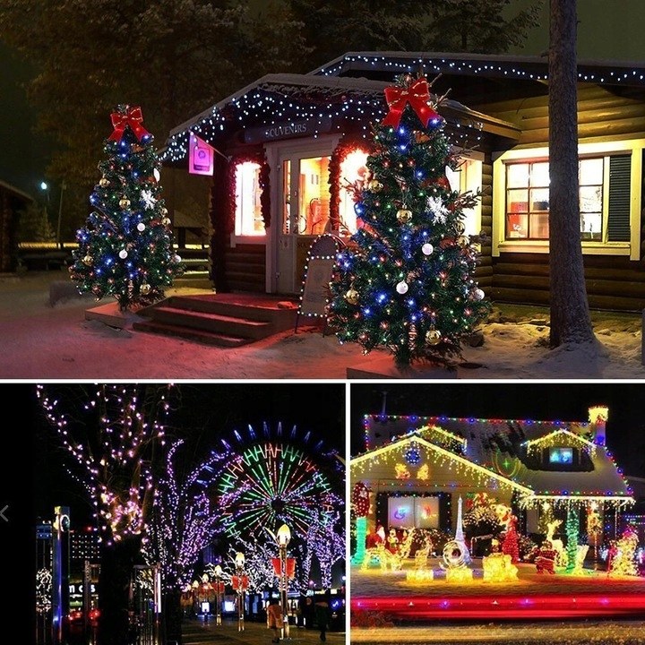 Lampki choinkowe 300 LED, 21 m, multikolor, zdjęcie 10