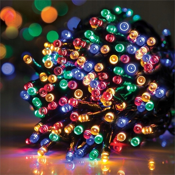 Lampki choinkowe 500 LED, 38 m, multikolor, zdjęcie 9