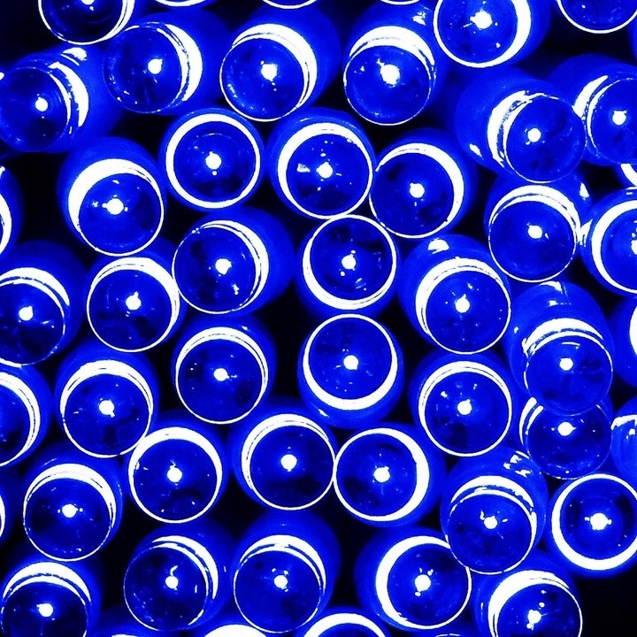 Lampki choinkowe 500 LED, 38 m, niebieskie, zdjęcie 10