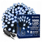Lampki choinkowe 1000 LED, 71 m, zimna biel