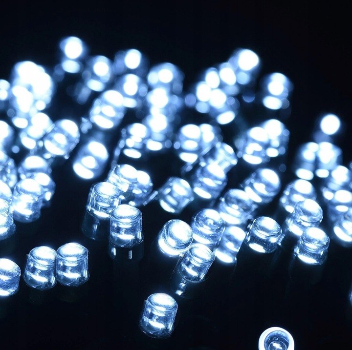 Lampki choinkowe 1000 LED, 71 m, zimna biel, zdjęcie 6