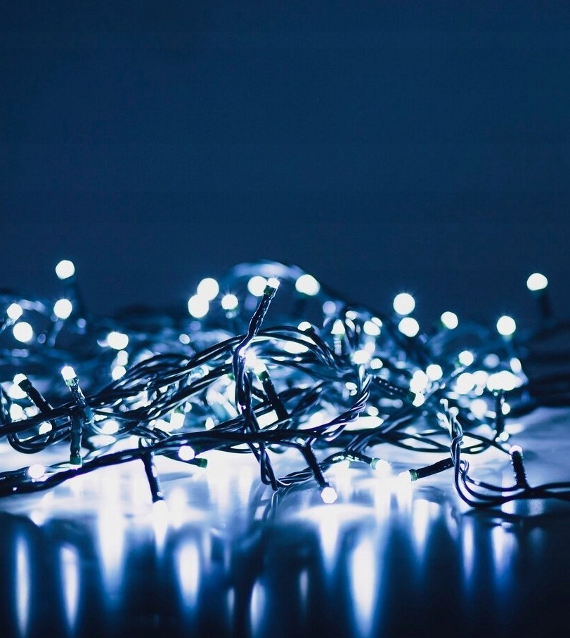 Lampki choinkowe 1000 LED, 71 m, zimna biel, zdjęcie 10