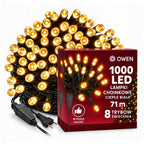 Lampki choinkowe 1000 LED, 71 m, ciepła biel