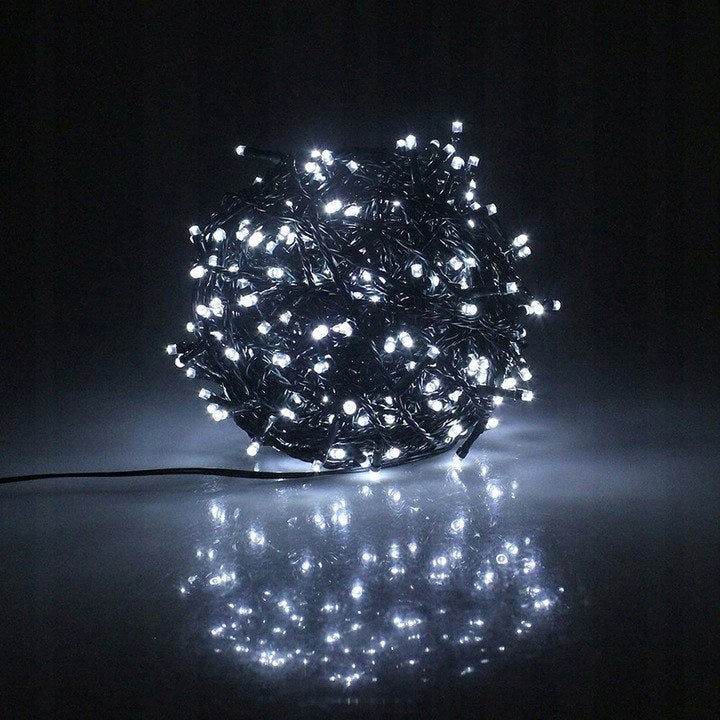 Lampki zewnętrzne 1000 LED z efektem flash, 70 m, zimna biel, zdjęcie 3