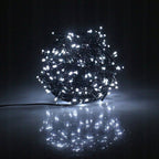 Lampki zewnętrzne 1000 LED z efektem flash, 70 m, zimna biel, zdjęcie 3