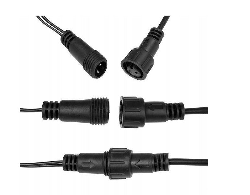Lampki zewnętrzne 500 LED z efektem flash, 35 m, multikolor, zdjęcie 3