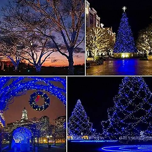 Lampki zewnętrzne 200 LED z efektem flash, 16 m, multikolor, zdjęcie 9