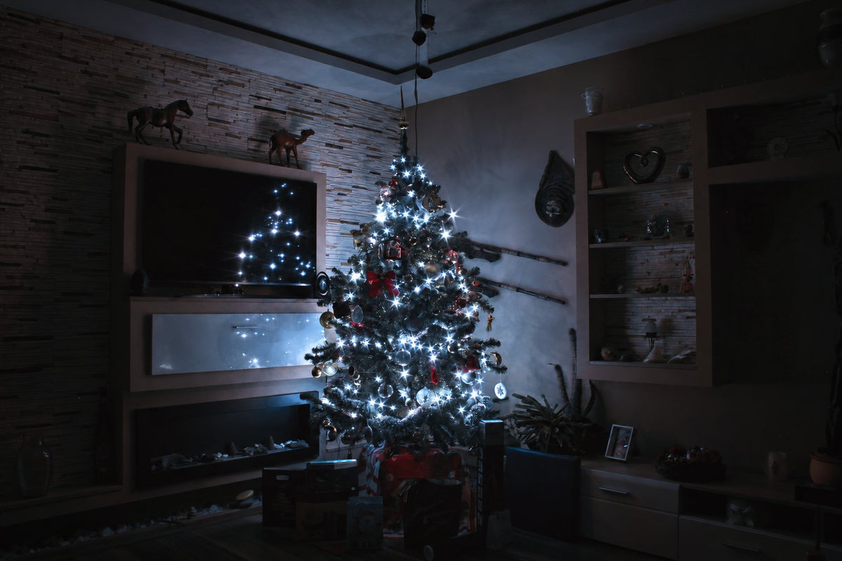 Także na dużą choinkę przy kominku